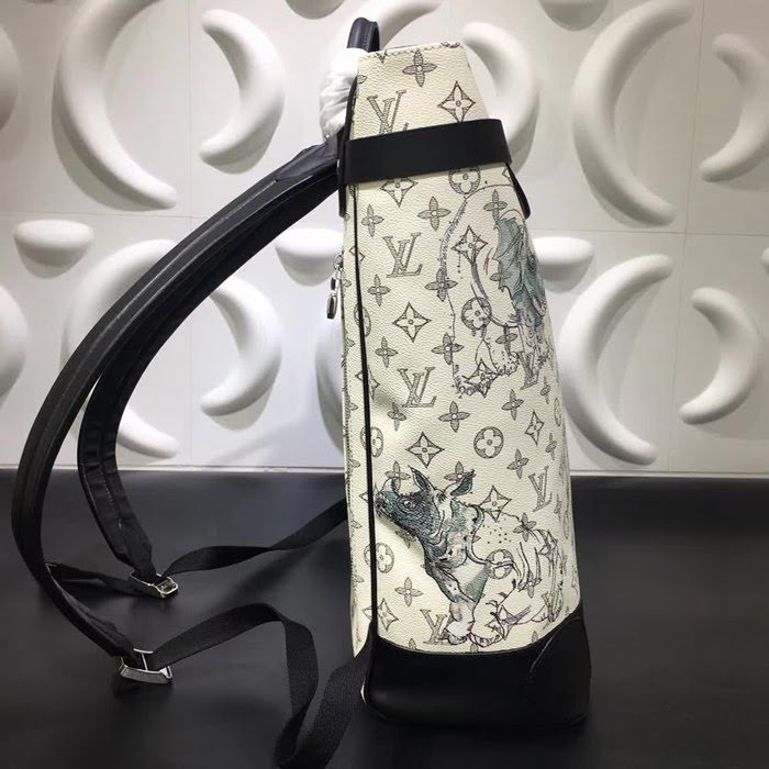 路易威登LV頂級原單TOTE 雙肩包M54126 2017男士春夏系列 YDH1224
